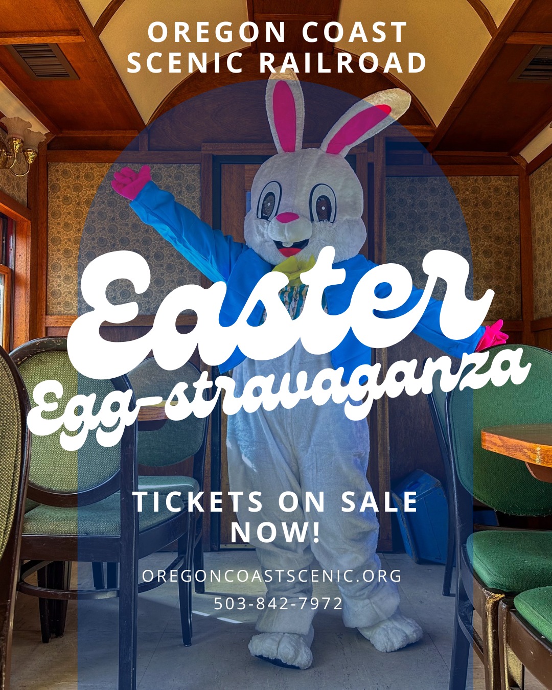 Oregon - Meet the Easter Bunny Aboard Our Historic Train! Hop aboard ...