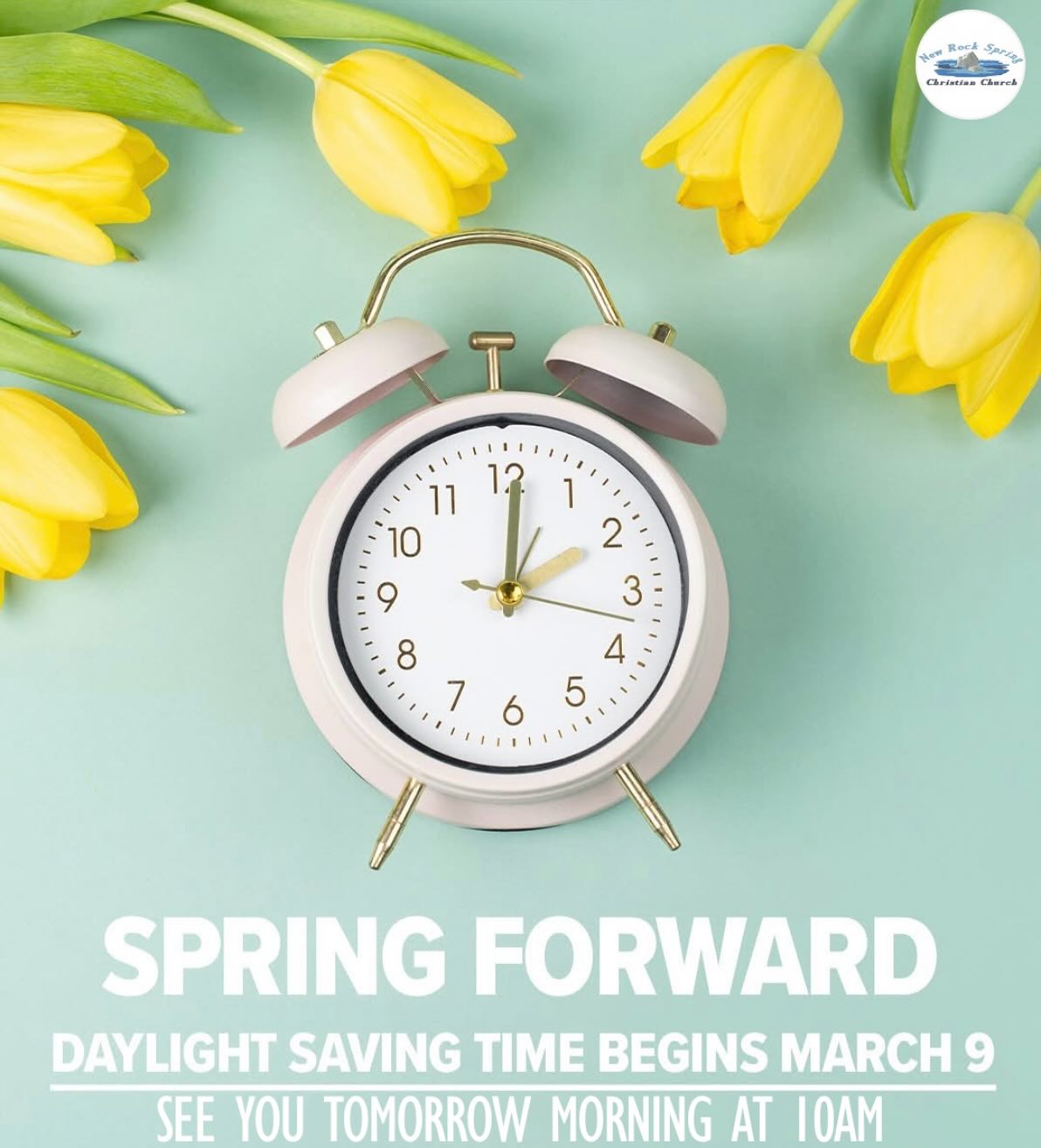New - Daylight Saving Time begins tomorrow! Remember to set your clocks ...