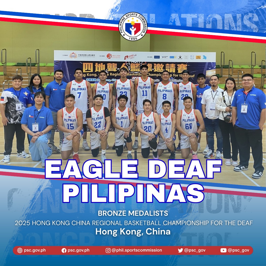 Congratulations to Eagle... - Philippine Sports Commission