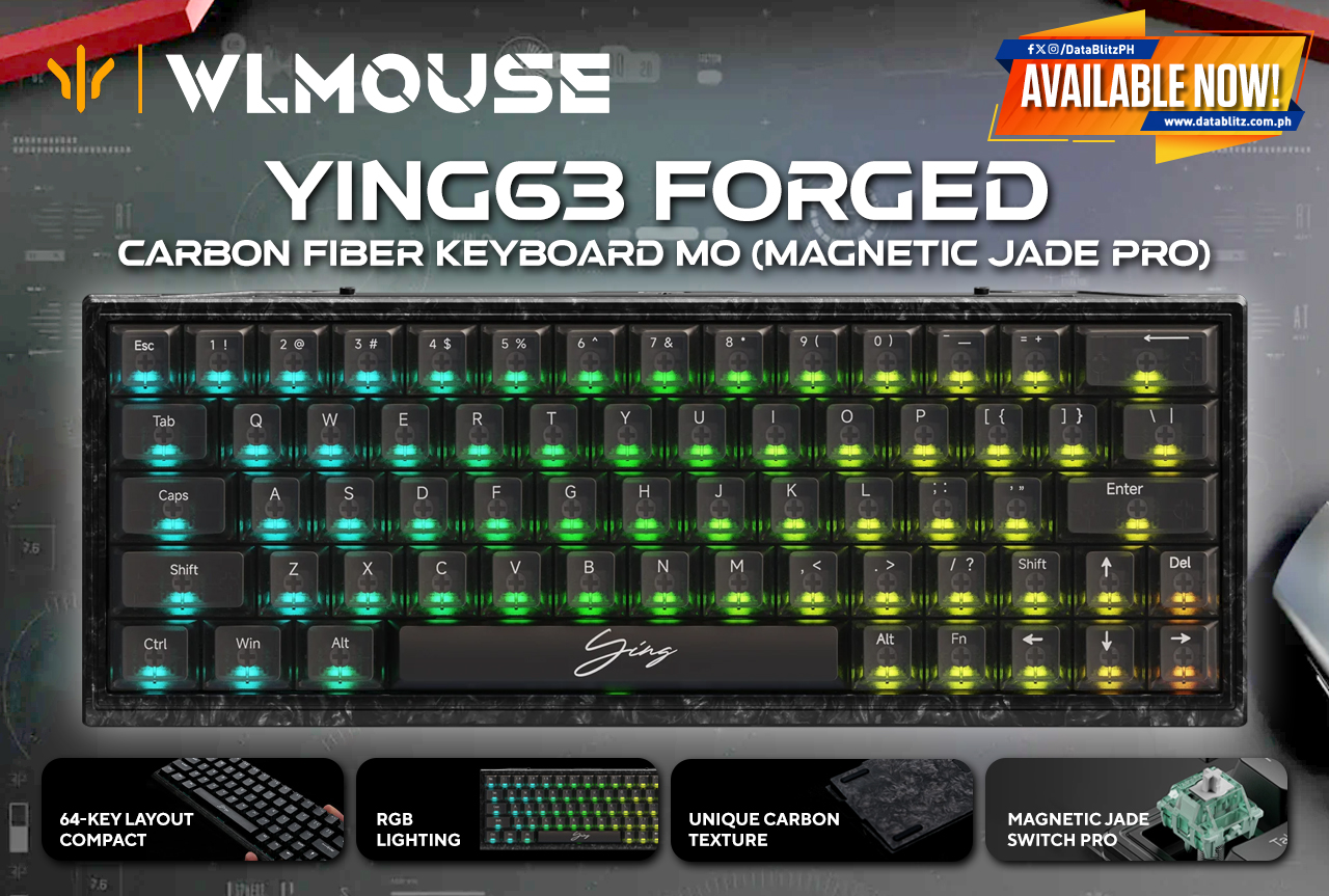 FORGED FOR TYPING GREATNESS! ⌨️✨ WLMouse YING63 Forged Carbon 