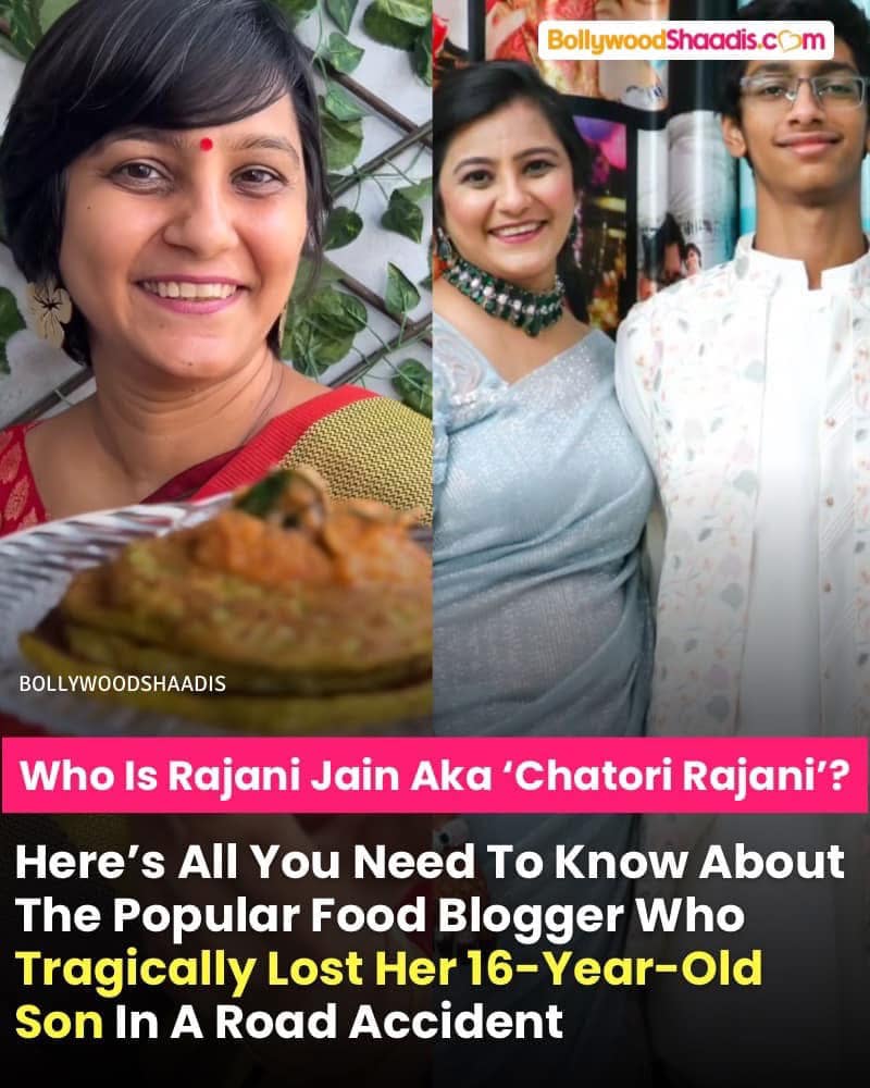 BollywoodShaadis.com - Meet popular food content creator, Rajani Jain ...