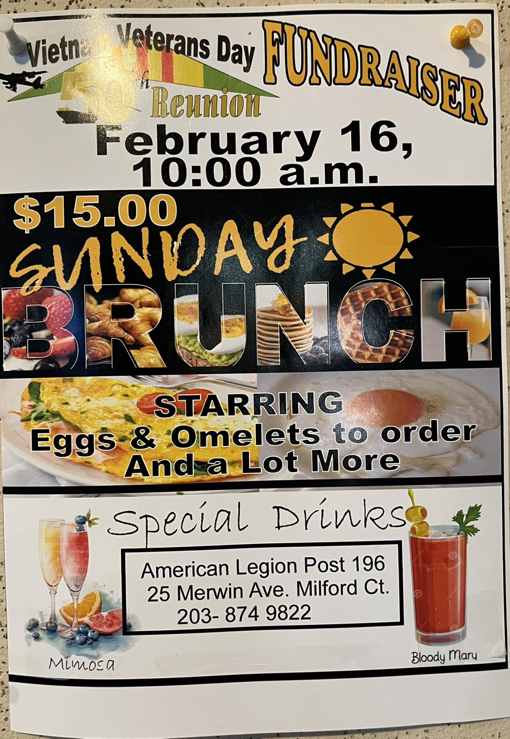 American - Come on down to the American Legion Post 196 today for a ...