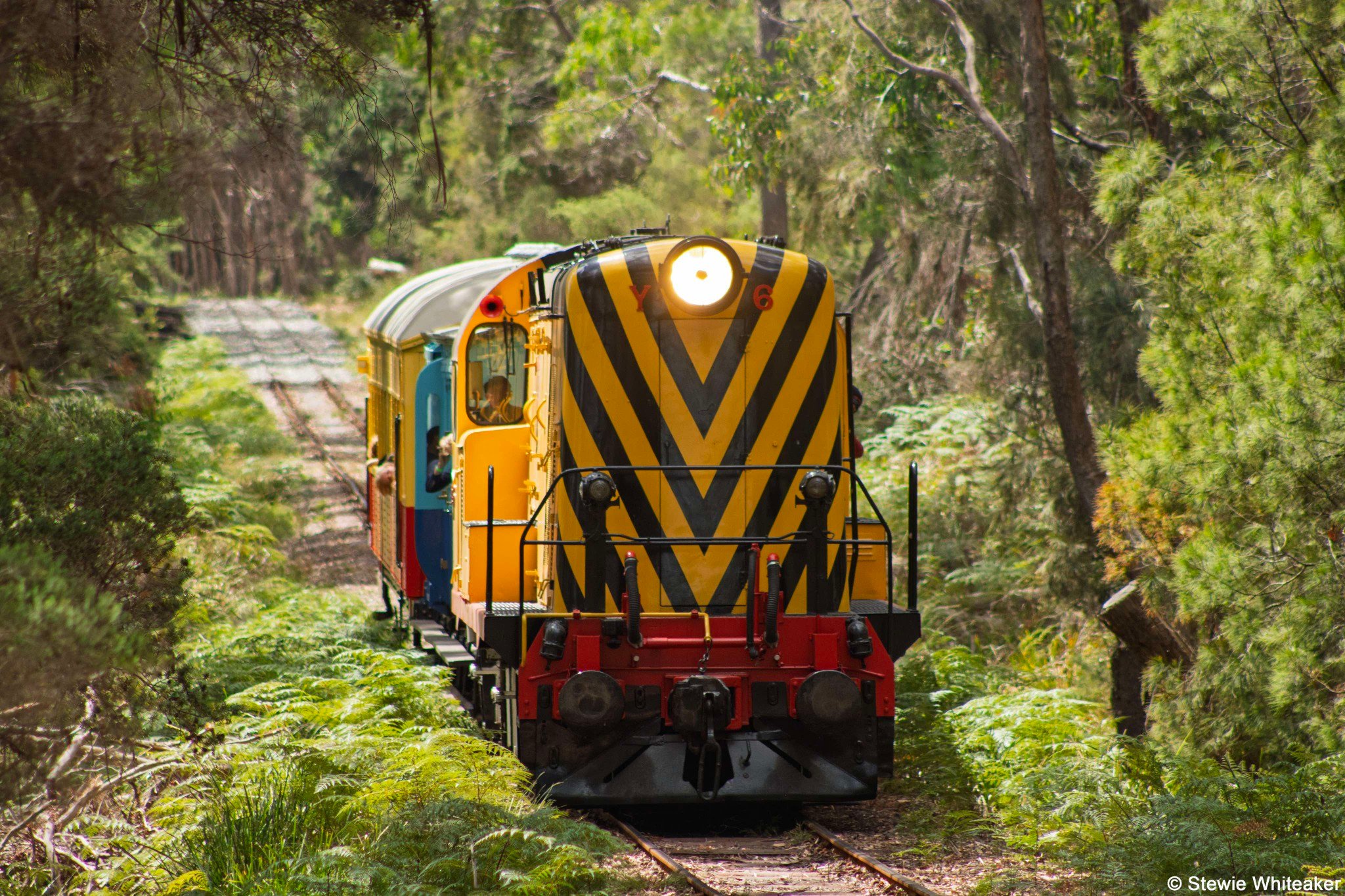 Don River Railway - Y6 on duty today hauling trains between 9 & 3. We ...