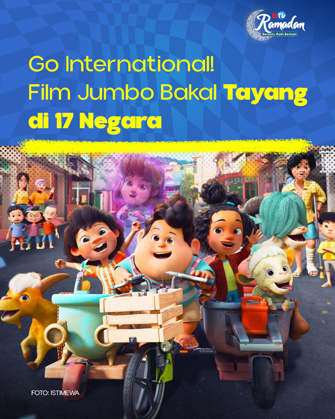 Beritasatu - Film animasi JUMBO karya Visinema Studios akan tayang di ...