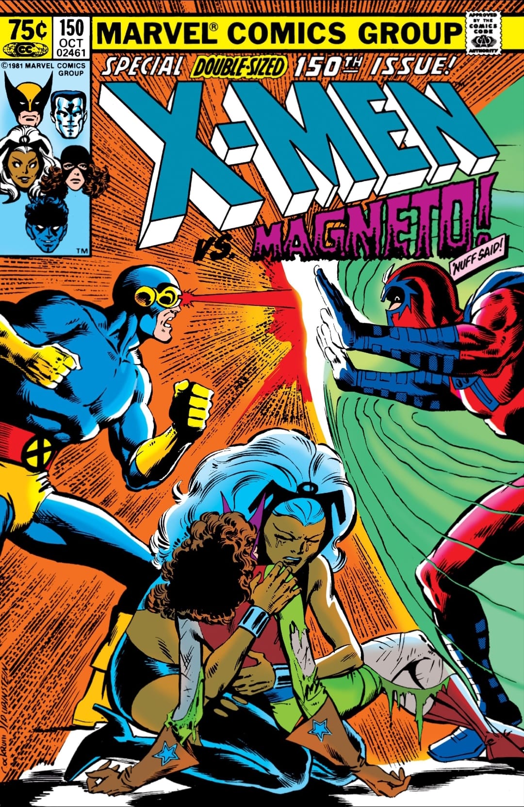 X-men #111 メズメロ❗️1978年出版　アメコミリーフ Classic Comic - X-Men #111 (1978) - Mesmero and Magneto appear