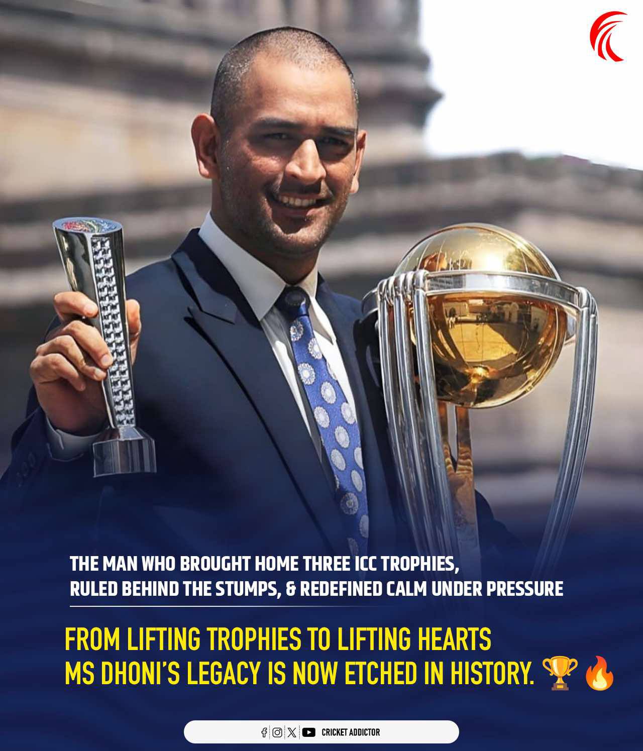 Cricket - Legends recognizing legends. AB de Villiers on MS Dhoni ...