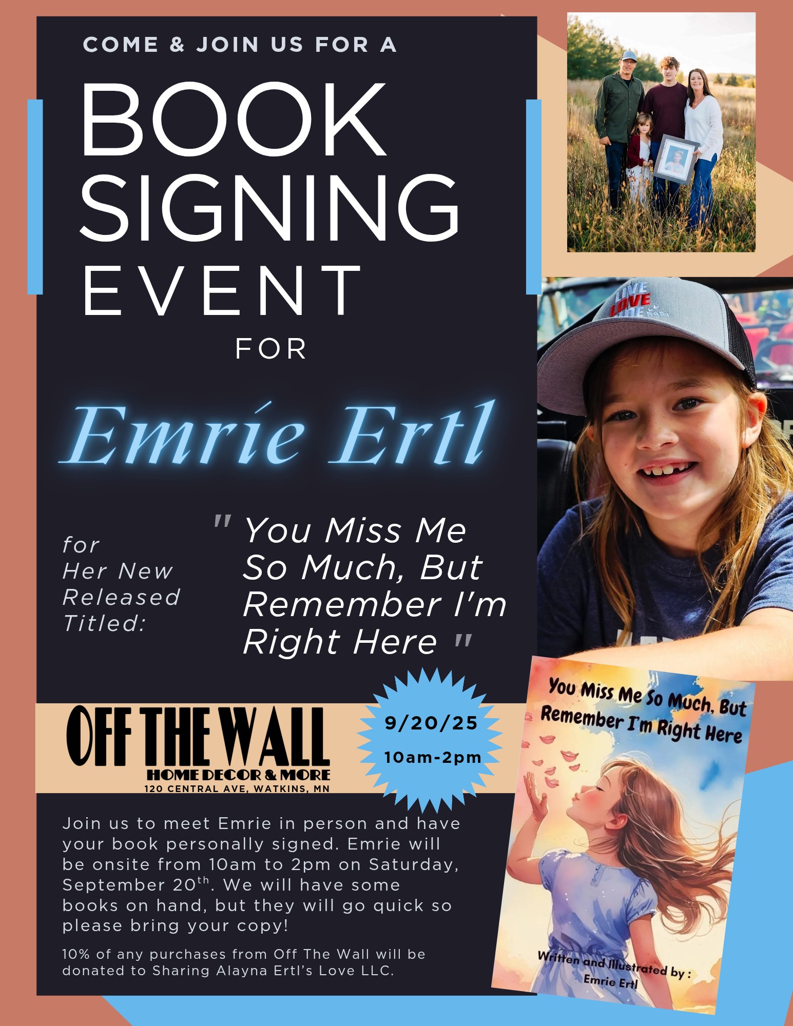 Emrie Ertl Book Signing