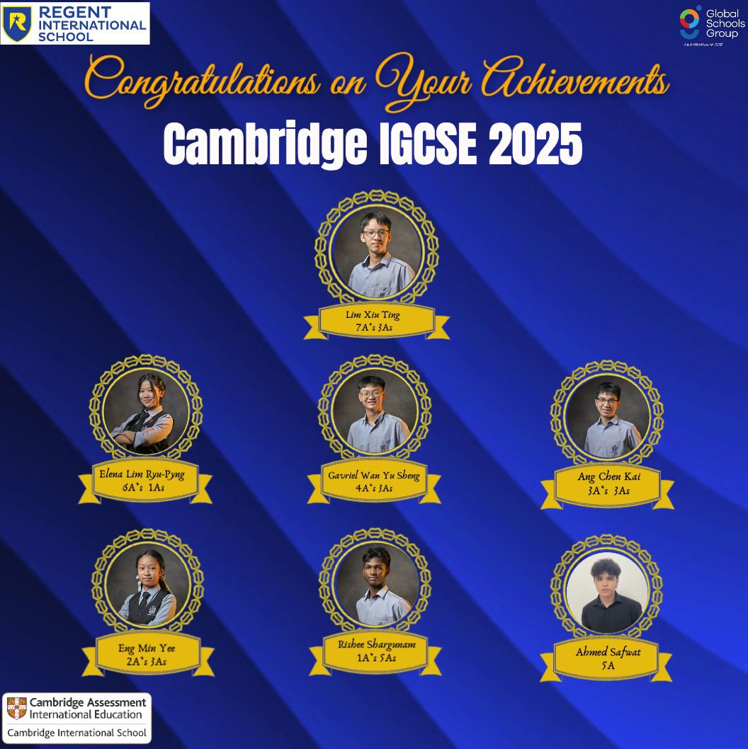 Regent - 🌟 IGCSE 2025 Results – Regent International School Sungai ...