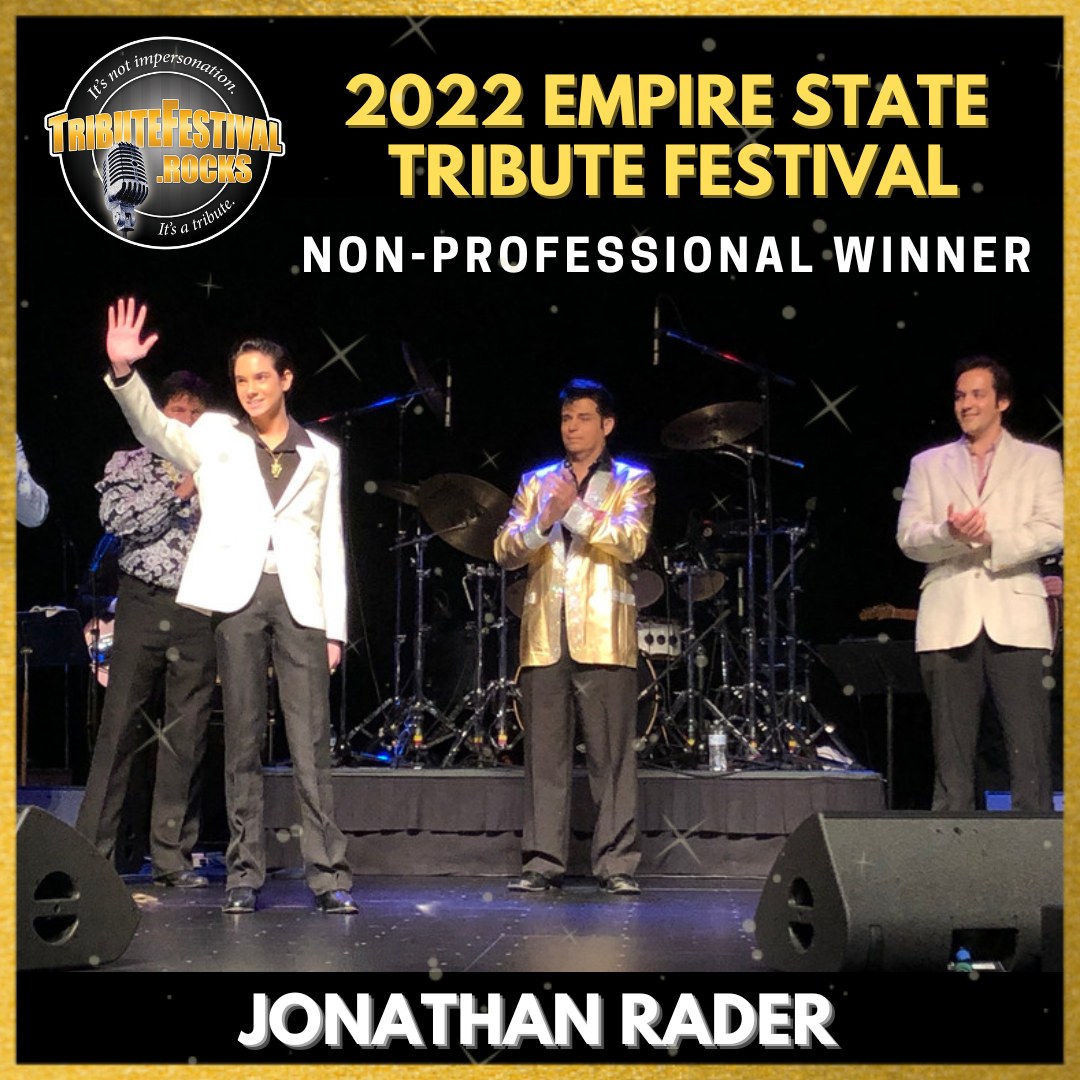 Jonathan Rader is the 1st place winner... - Tribute Festival