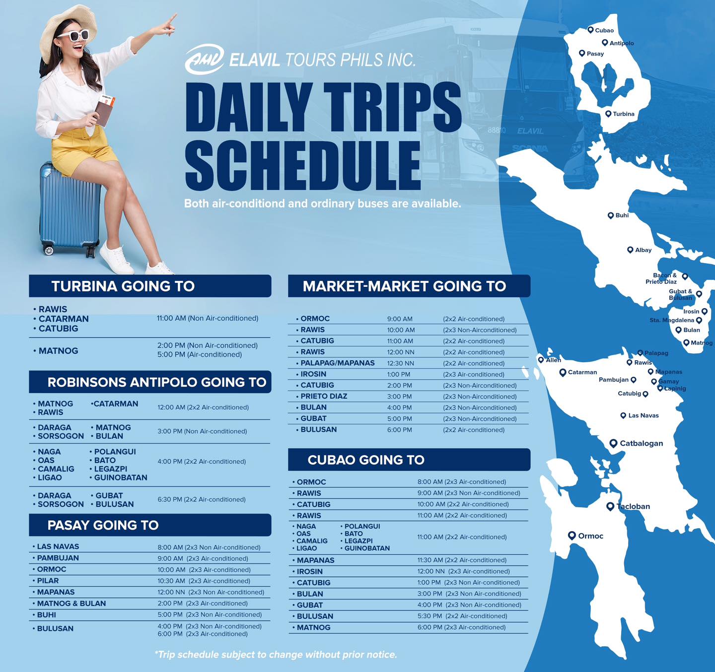 Elavil Tours-CUBAO Booking | Quezon City