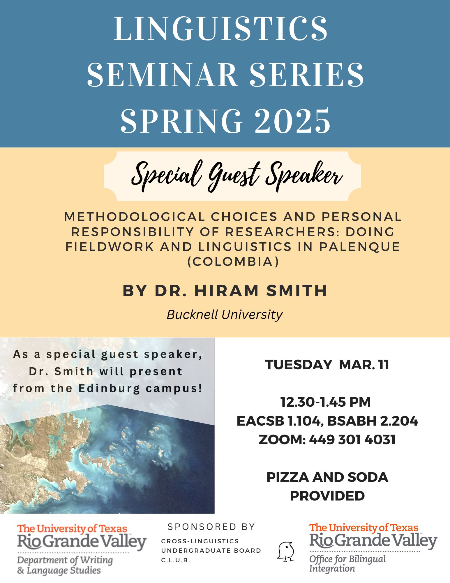 Cross - We are pleased to announce that the Linguistics Seminar Series ...