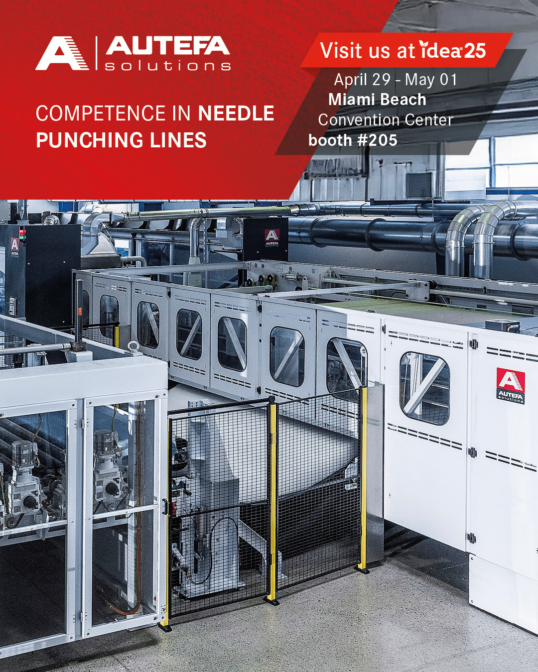 The Textile - 🚀 AUTEFA Solutions Showcases Needle Punching Technology ...