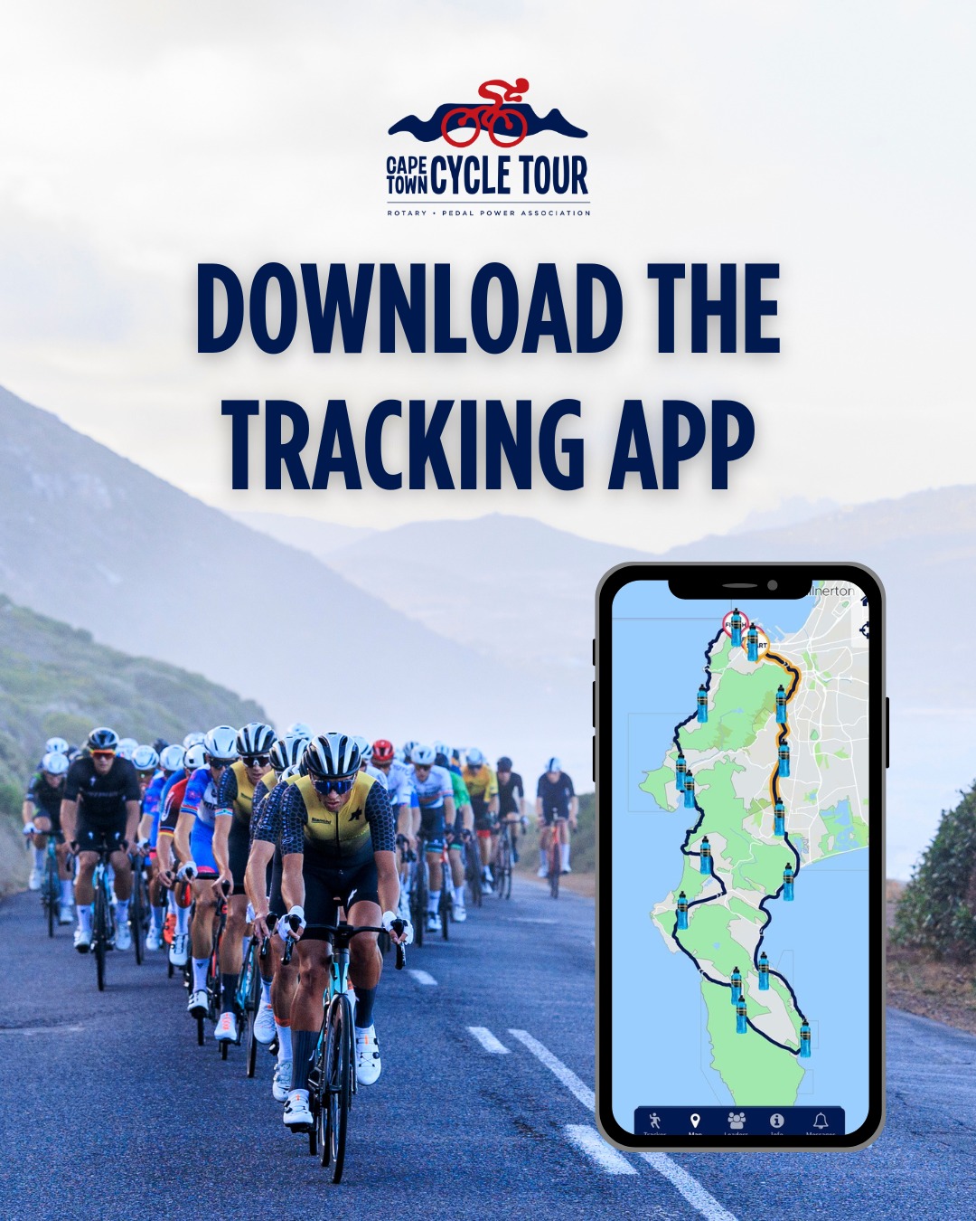 📲 DOWNLOAD THE TRACKING APP... - Cape Town Cycle Tour | Facebook