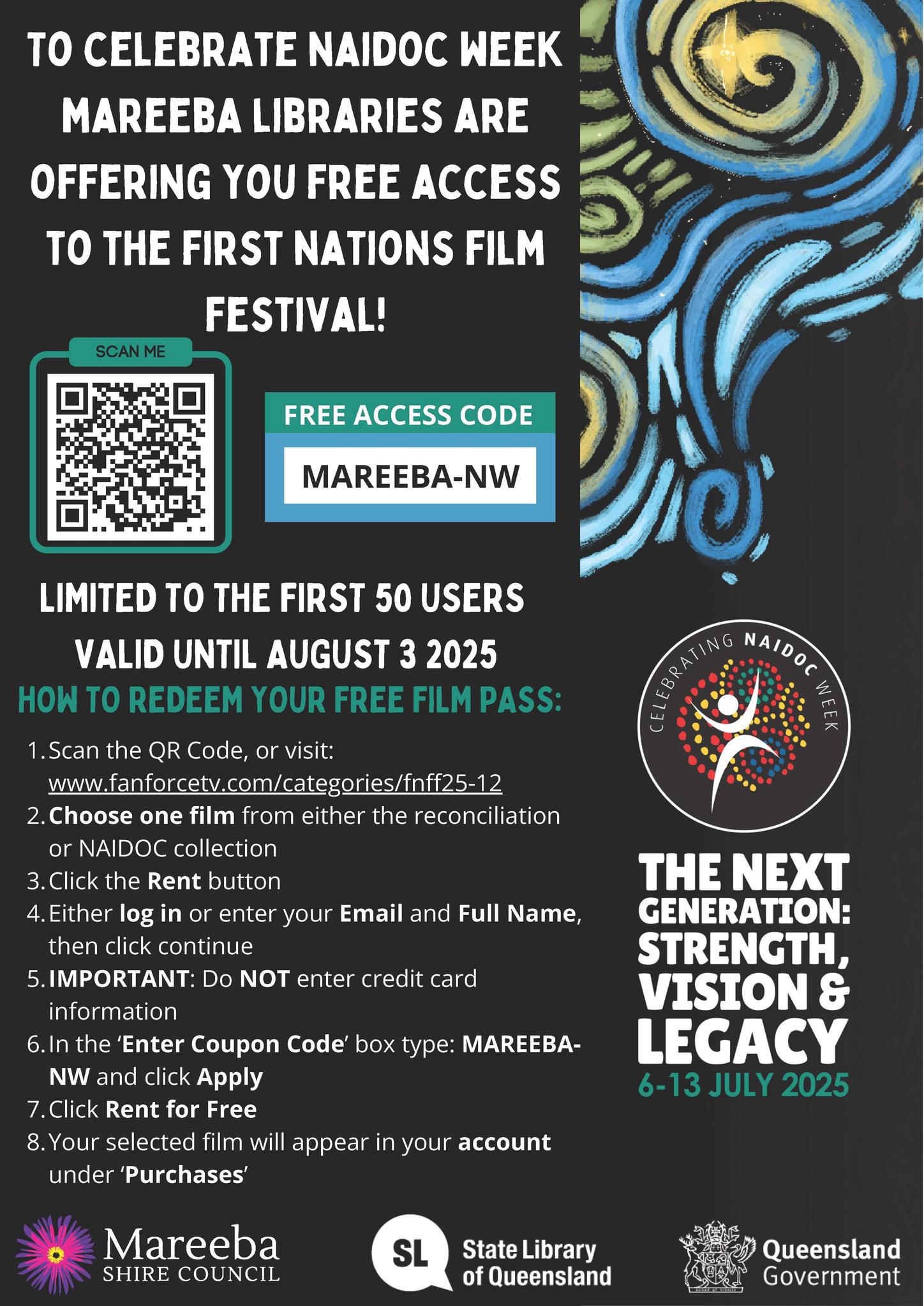 Mareeba - 🎉 Celebrate NAIDOC Week with Free Films! 🎬 Mareeba Libraries ...
