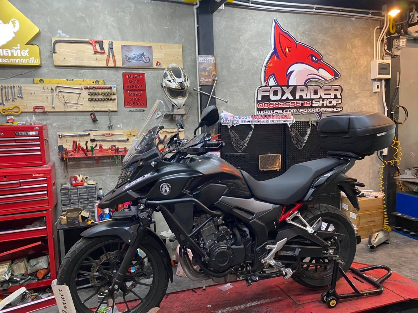 Fox Rider Shop - 🦊 CB500x ปี 2020 ติดตั้งปากนก... | Facebook