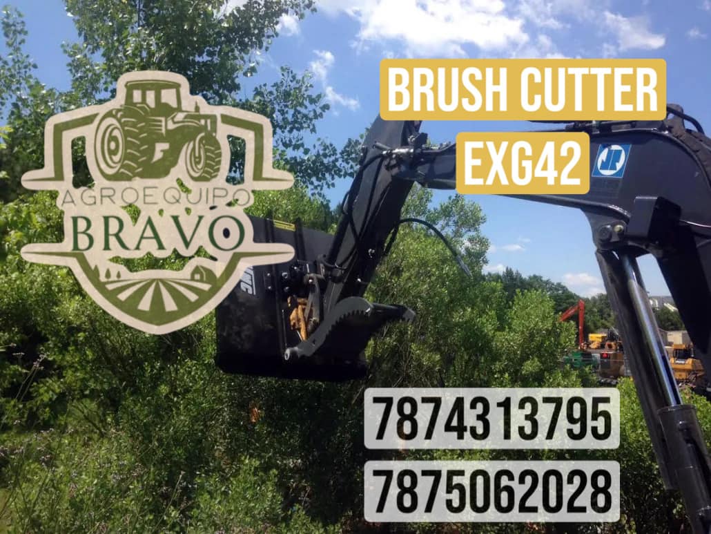 Agro Equipos Bravo - 🚨Brush Cutter para Excavadoras y Excavadoras ...