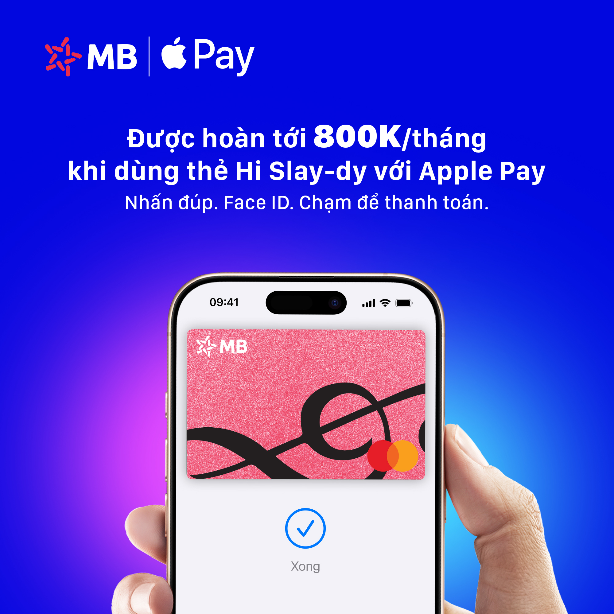 MBBank - 🌟 THANH TOÁN ĐƠN GIẢN, BẢO MẬT VỚI APPLE PAY - HOÀN TỚI 800K ...