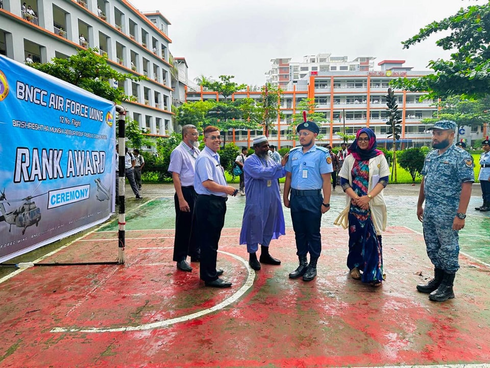 56 BNCC Air Force Branch under BNCC Dhaka Squadron, Birshrestha Munsi ...