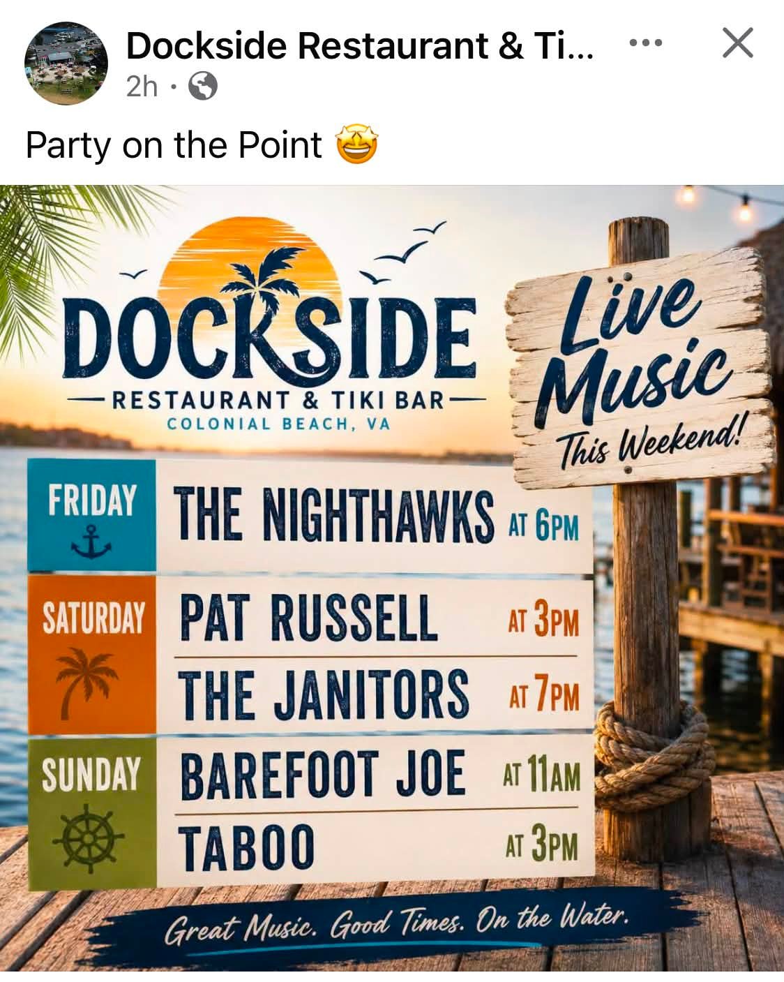 THIS WEEKEND'S LIVE ENTERTAINMENT