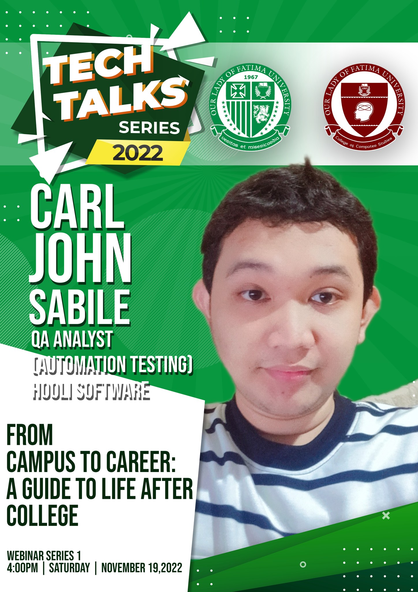 #MeetTheSpeak... - OLFU College of Computer Studies - Pampanga
