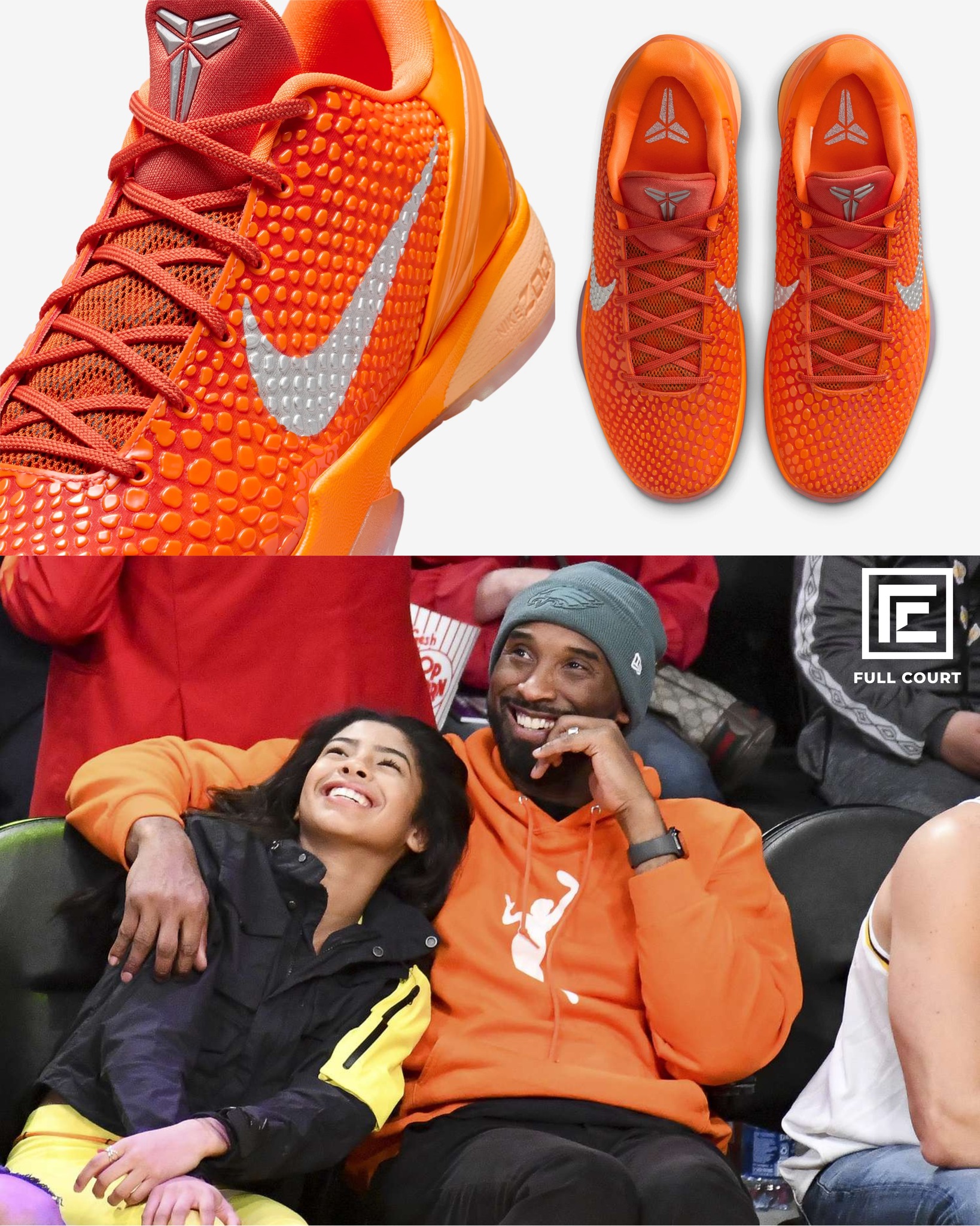 First look at the upcoming “Total Orange” Nike Kobe 6 inspired by