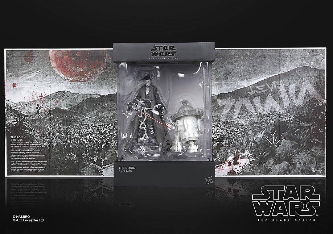 Star Wars Black Series Ronin & R5-D56 action figure set
