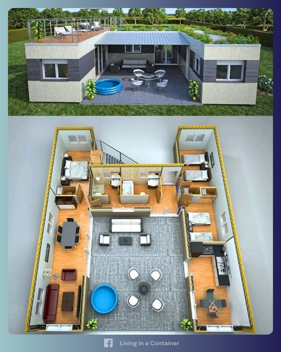 Living in a Container - Imagine a home that seamlessly blends ...