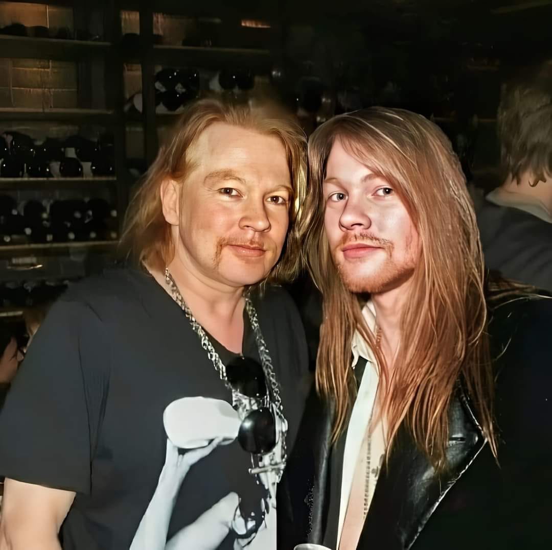Bringing out Axl to join the trio last weekend!