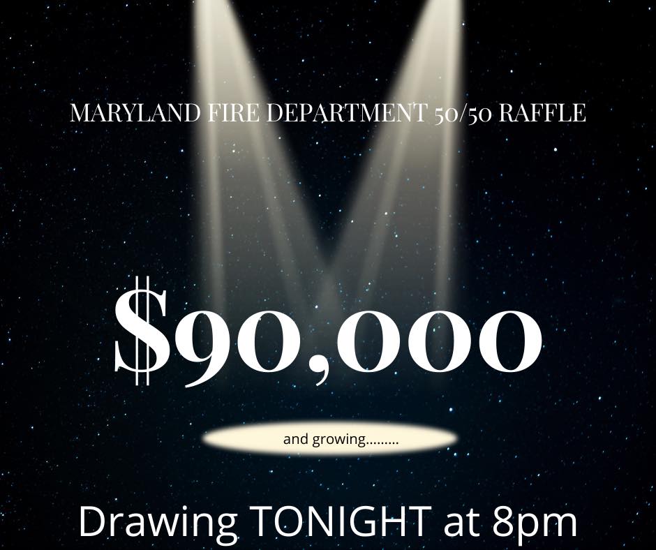 Sharpsburg - ⏰ Only 3 HOURS LEFT until the Maryland Fire Department 50/ ...