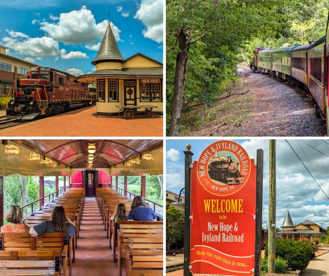 If you're looking for a scenic and nostalgic train ride in Bucks