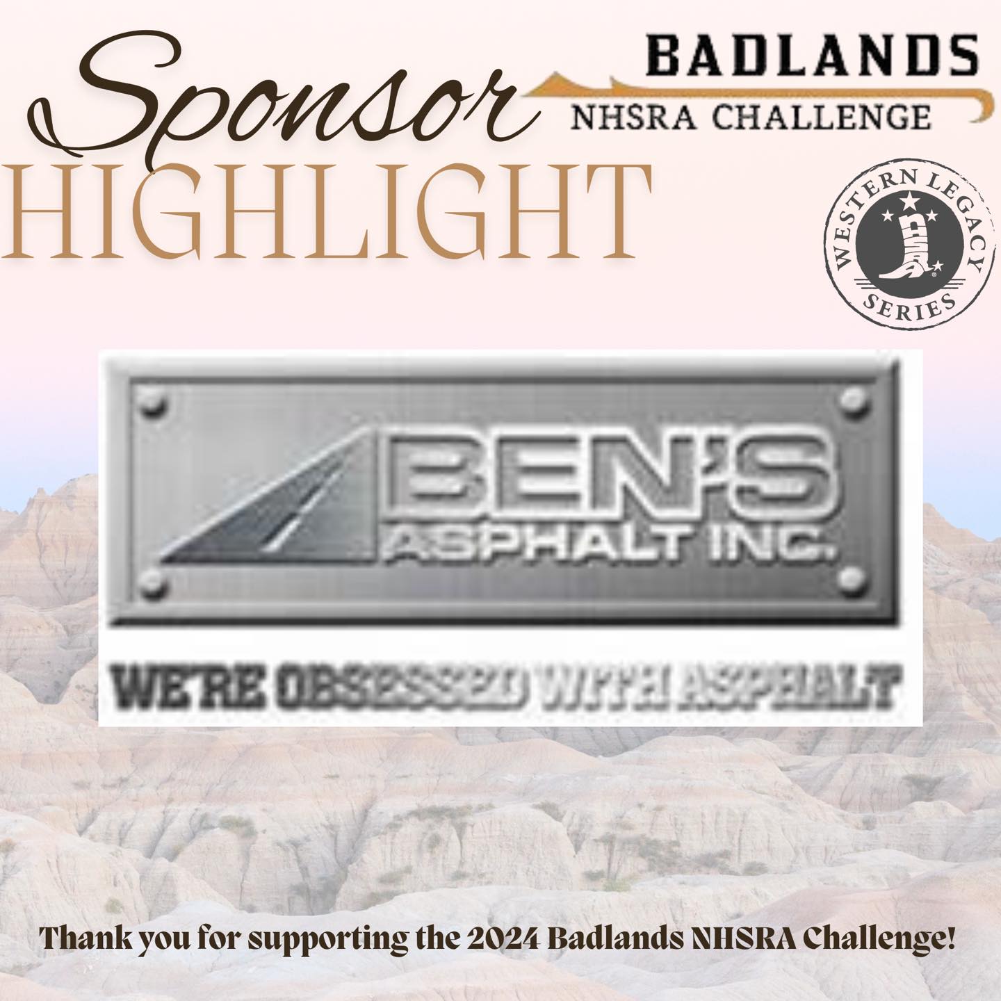Badlands NHSRA Challenge
