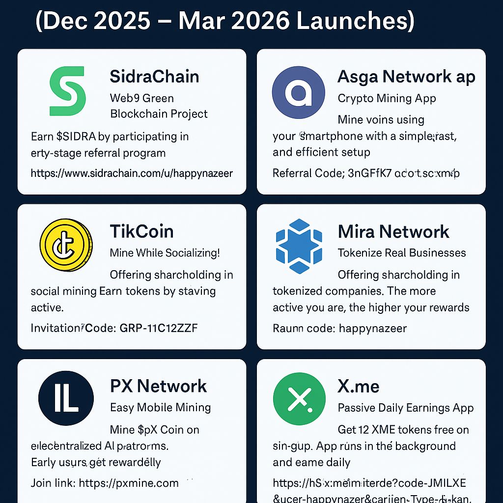 Learn.com - 🚀 Top 10 Upcoming Crypto Projects You Can Join Early (Dec ...