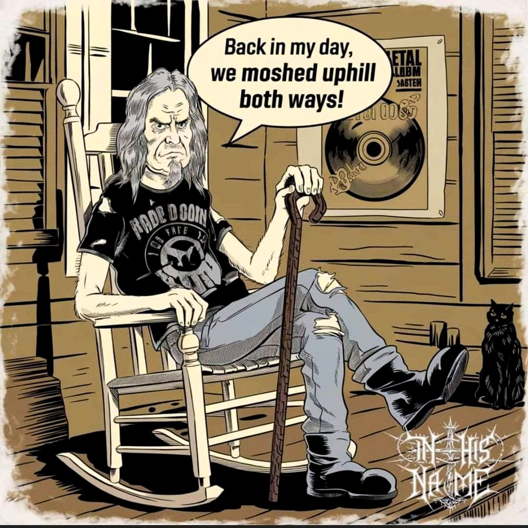 What makes 80's and 90's metal stand out?