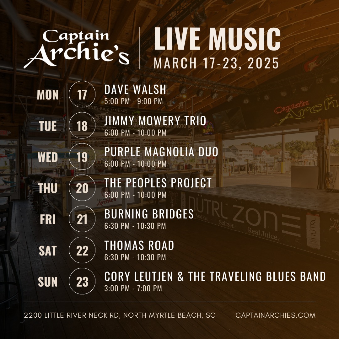 Captain Archie's | North Myrtle Beach SC