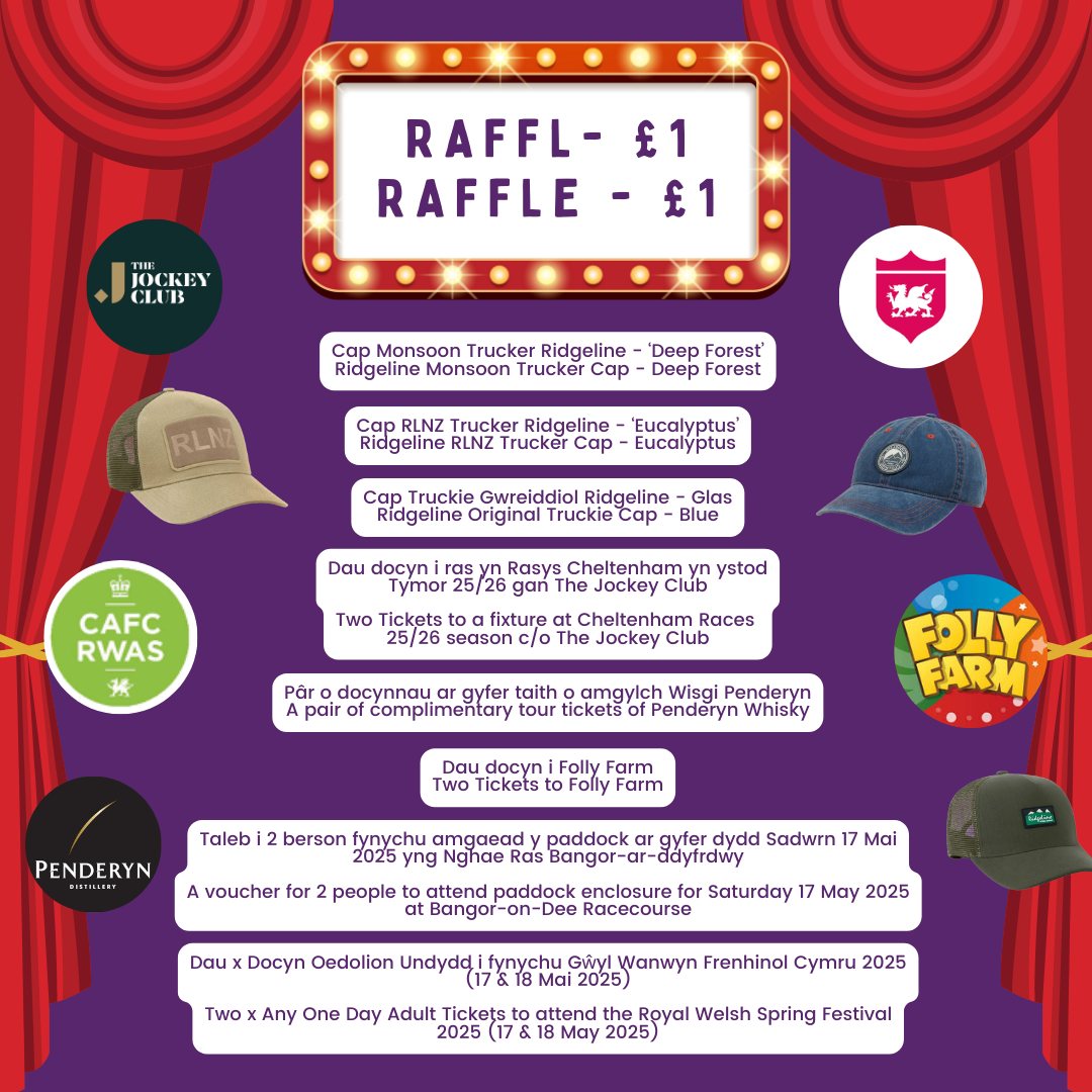 CFfI - 🎭 Raffl Gwledd Adloniant | Entertainment Feast Raffle 🎭 Rydym yn ...
