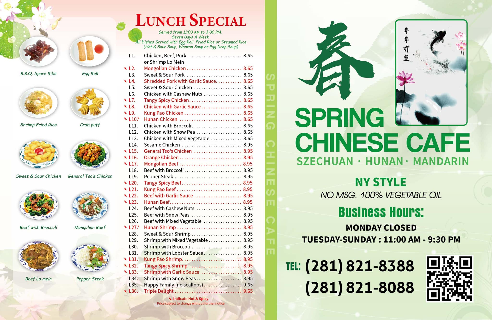 Spring chinese cafe | Spring TX