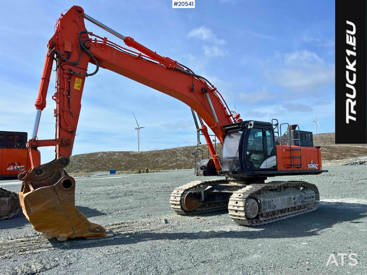 🔥 2018 Hitachi ZX530LCH-6 w/ excavator bucket – AC, CE marked