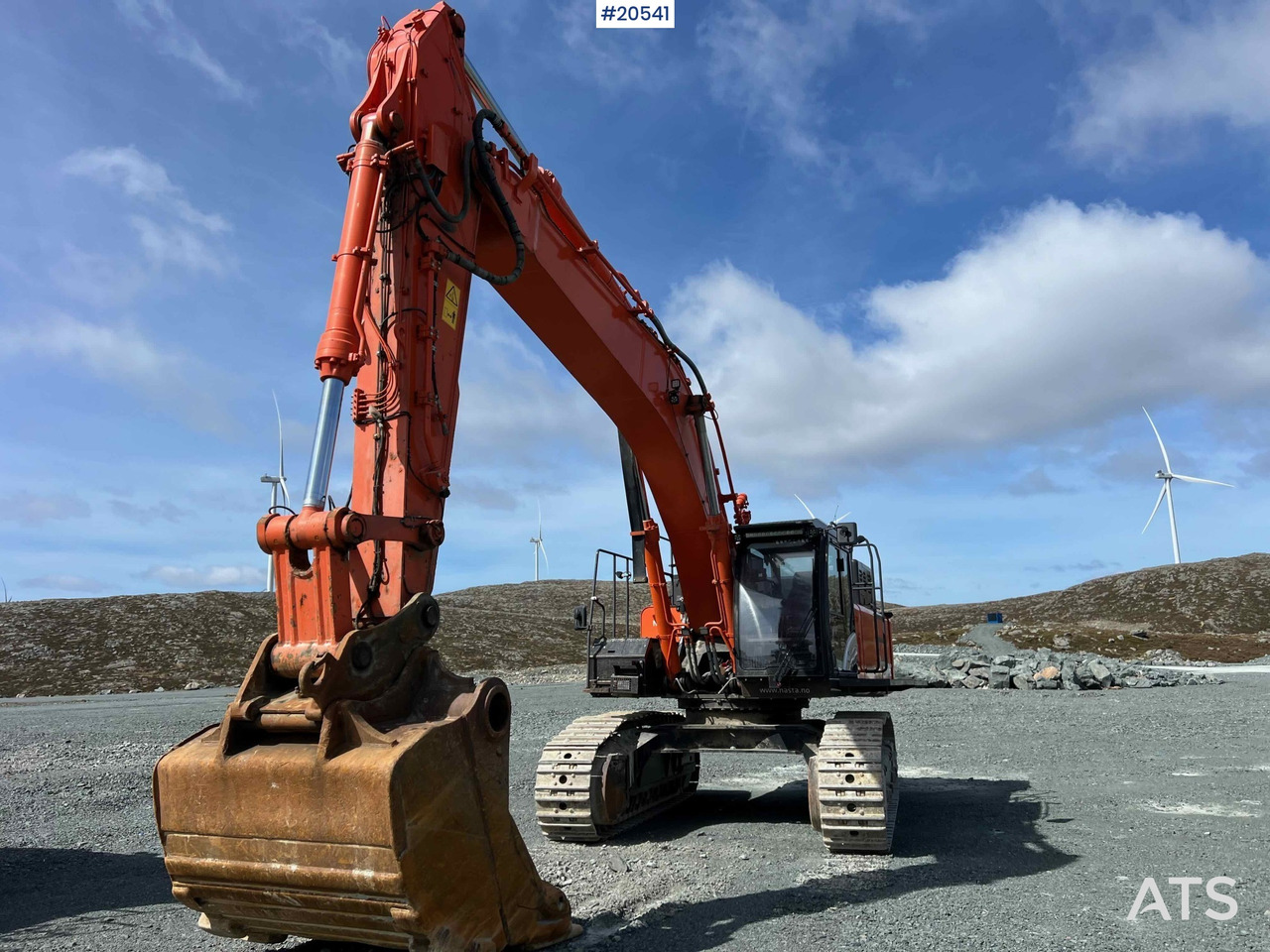 🔥 2018 Hitachi ZX530LCH-6 w/ excavator bucket – AC, CE marked
