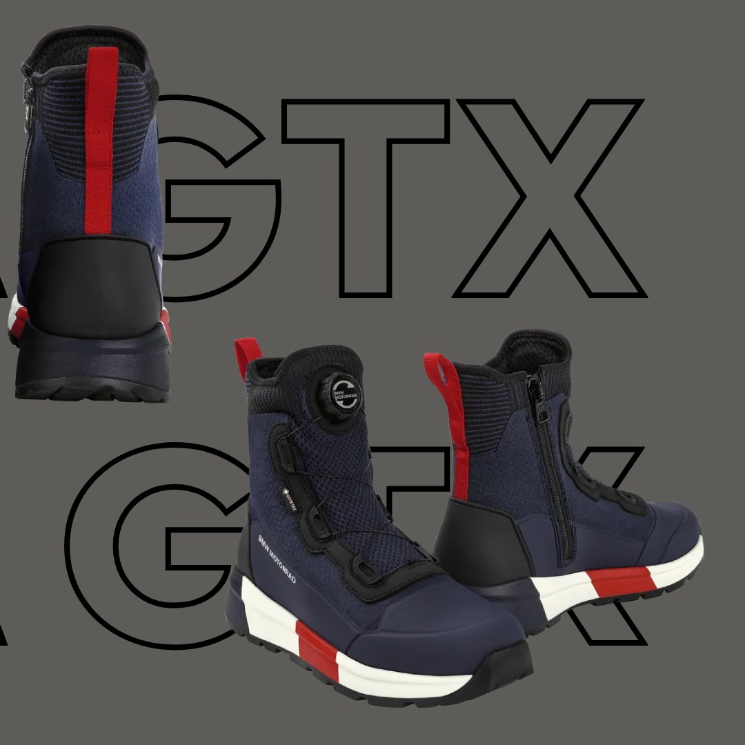 Discover the BMW GS Kawir GTX shoes, available in three colours