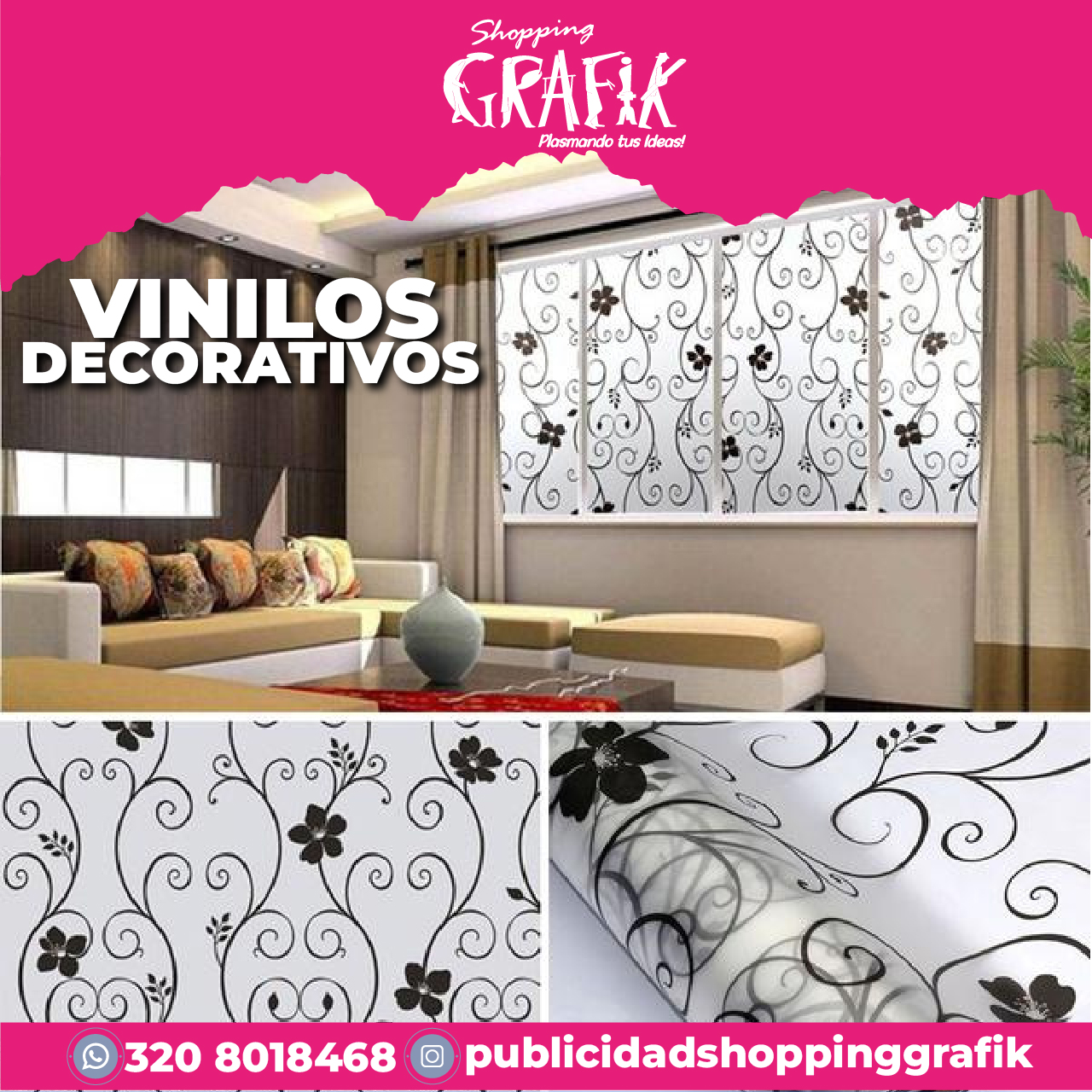 Shopping Grafik - ¡Transforma tus espacios con Vinilos...