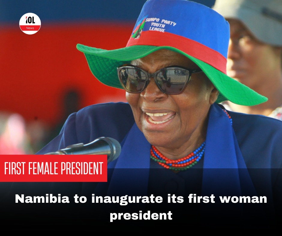 IOL - Southern Africa's desert nation of Namibia swears in its first ...