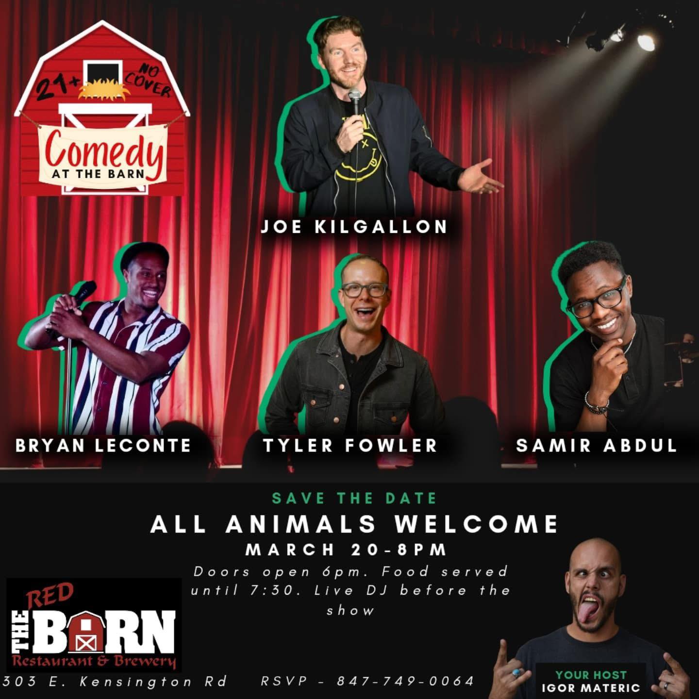 The Red - Only a few tables left for our 3rd comedy show! Book your ...