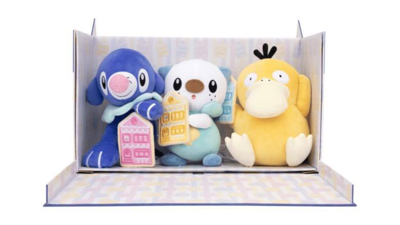 A look at the Jazwares Pokémon Plush & Cookie Trio Is going to be