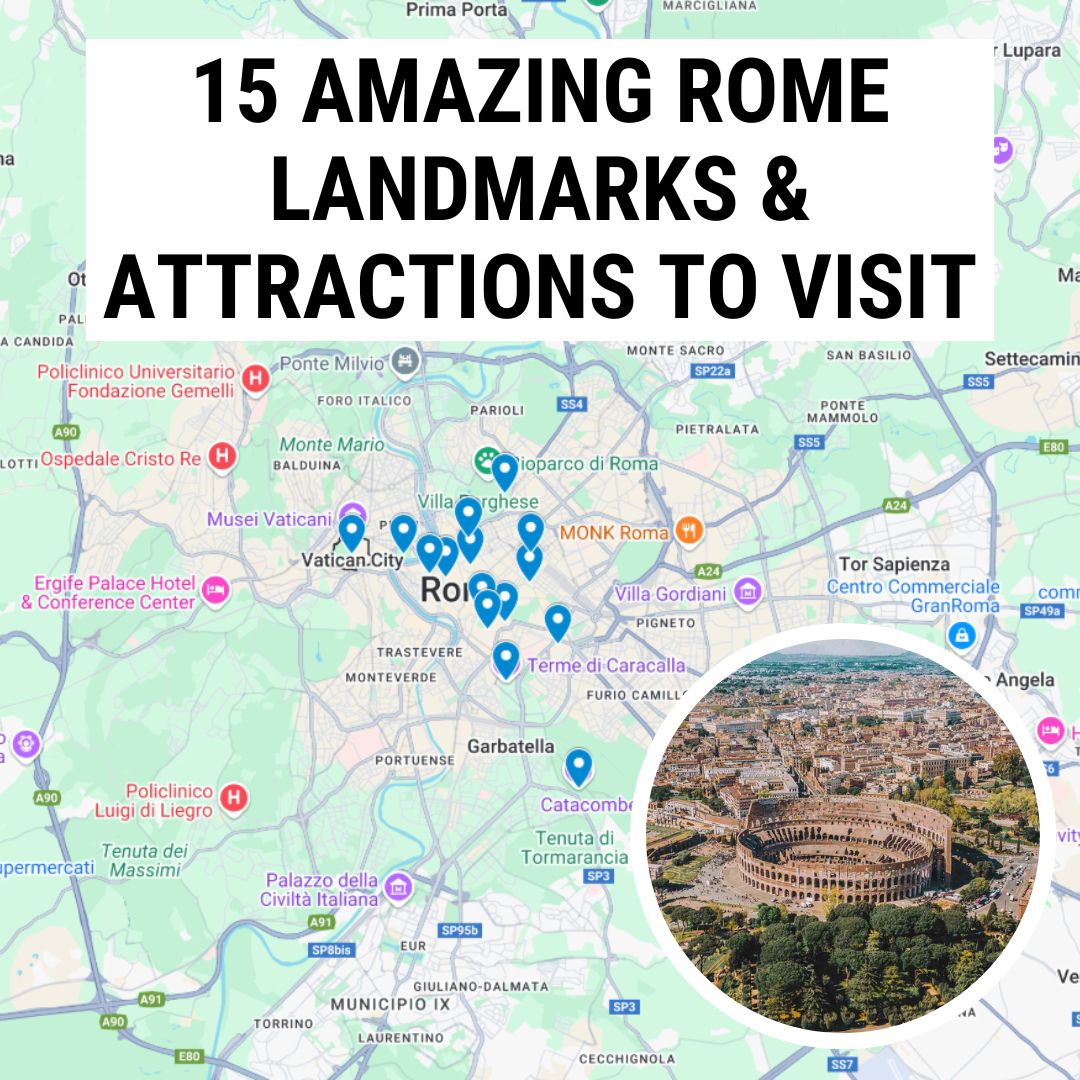 These are the Rome landmarks and... - Pocket Wanderings | Facebook