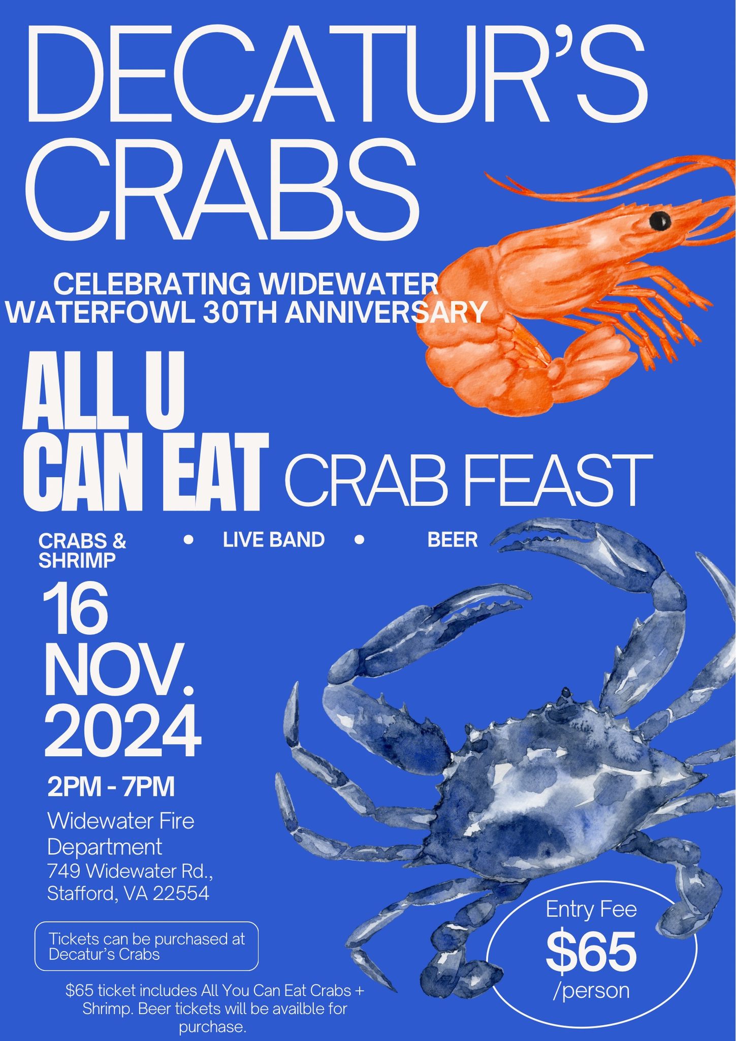 Decatur’s Crabs All You Can Eat Crabfeast