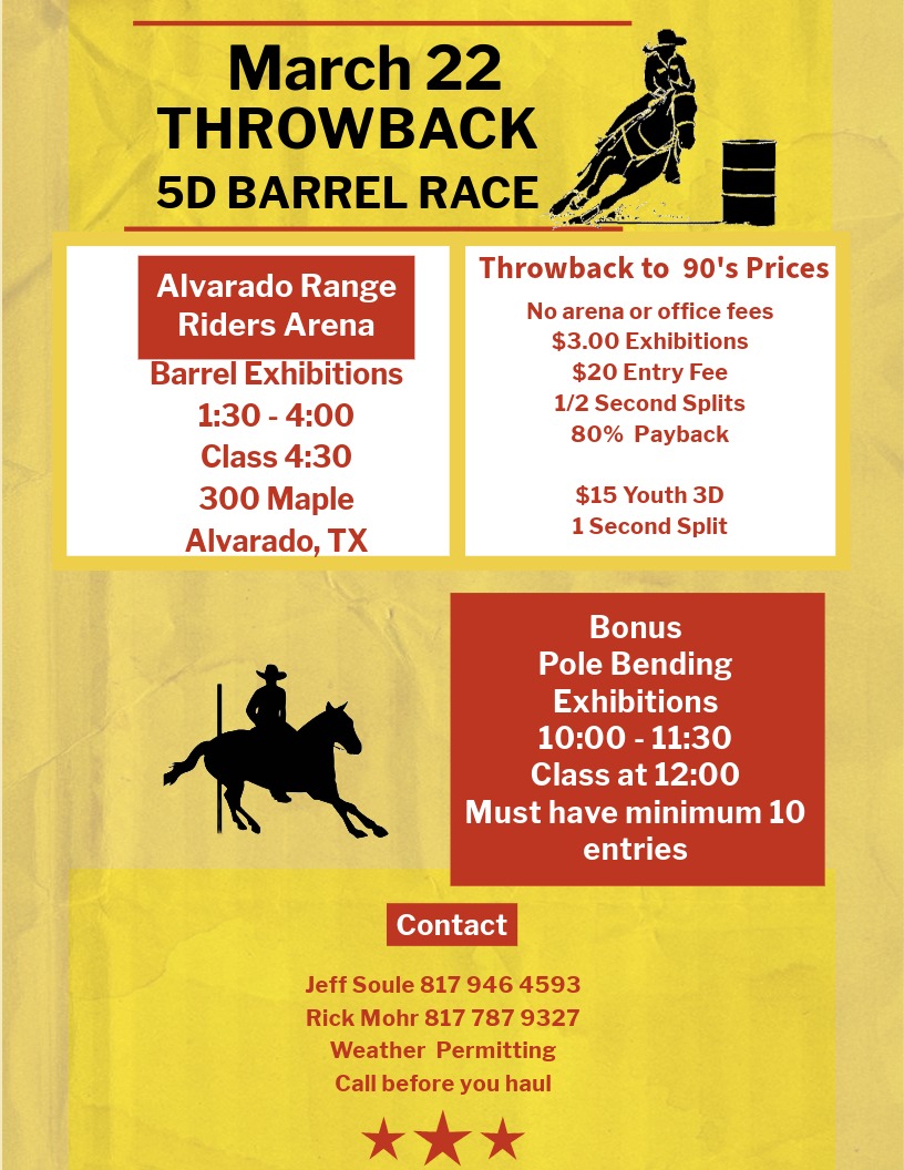 Alvarado Range Riders Arena | Alvarado TX