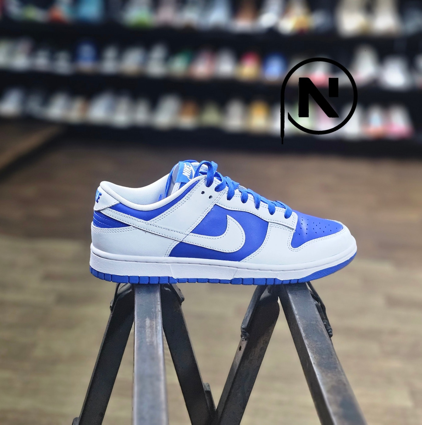 NUEVO INGRESO ♤Nike Dunk Low Racer Blue White Men's ♤Producto