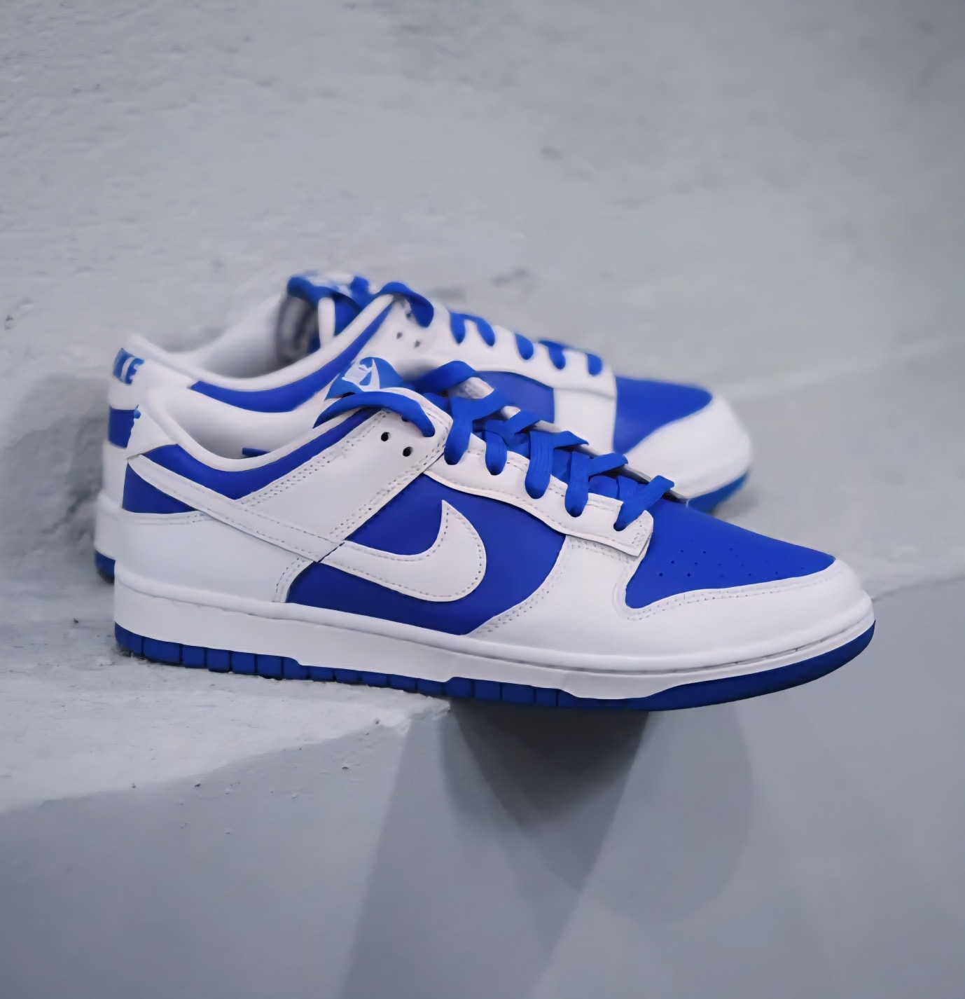 NUEVO INGRESO ♤Nike Dunk Low Racer Blue White Men's ♤Producto