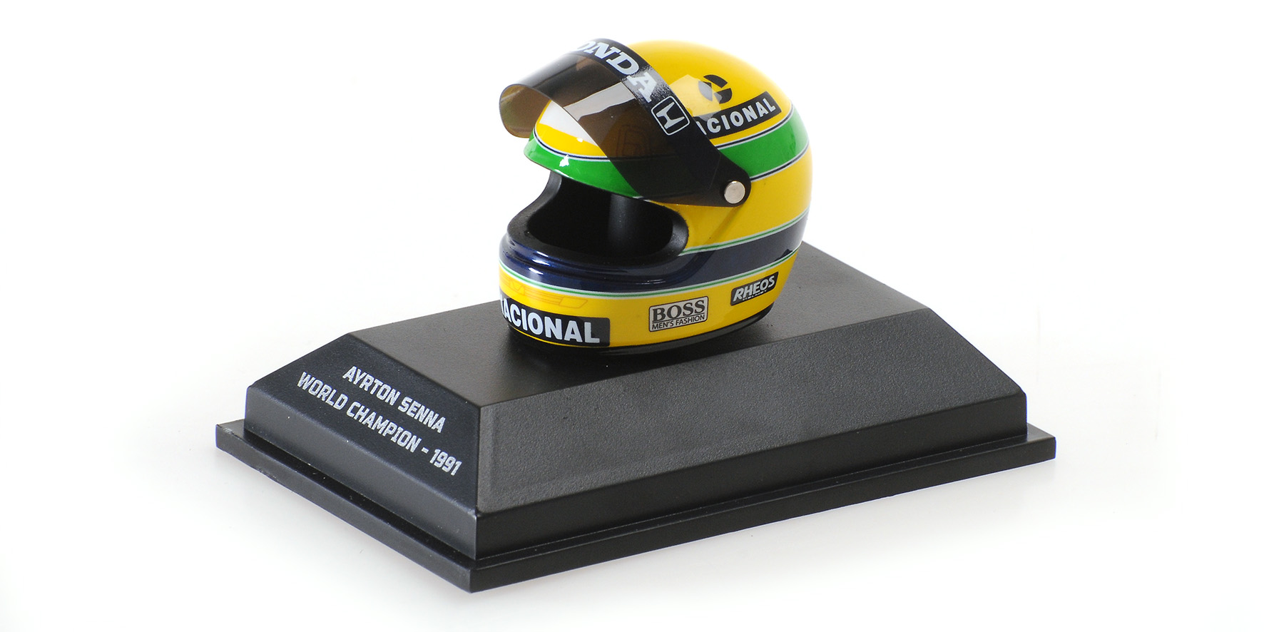 Minichamps Ayrton Senna F1 ヘルメットコレクション 🔥 New items - now in stock 🔥 540309101 HELMET – AYRTON SENNA