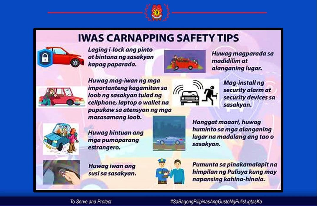 Macabebe - IWAS CARNAPPING SAFETY TIPS # ...